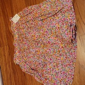 H&M girls floral skirt